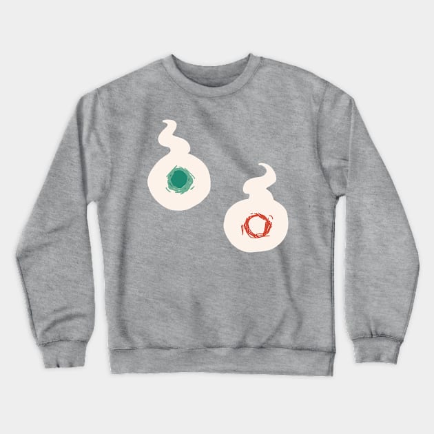 Hakujoudai Crewneck Sweatshirt by WillowTheCat-